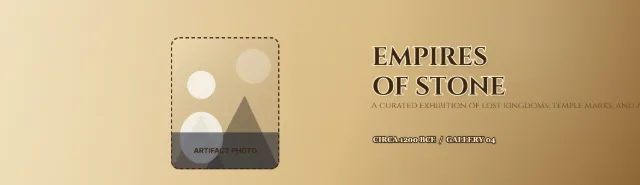 Ancient Museum Poster template preview