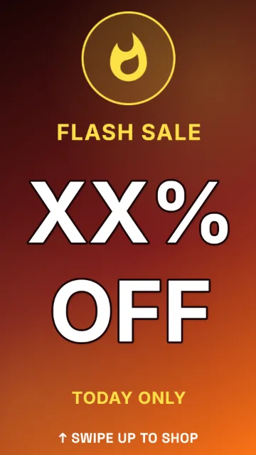 Flash Sale Story template preview