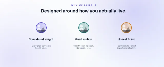 Modern Premium Plus Features template preview
