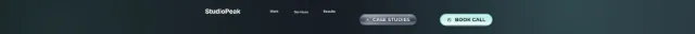 Top Nav - Agency Dark template preview