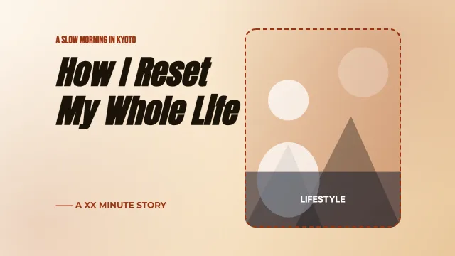 Video Pro Lifestyle Editorial template preview