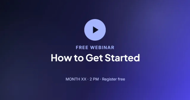 Webinar Invite template preview