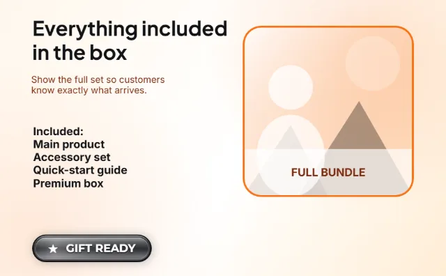 Bundle Kit template layout preview