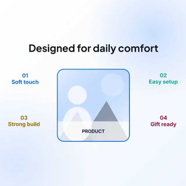 Listing Infographic template layout preview
